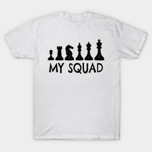 Chess Pieces Squad T-Shirt